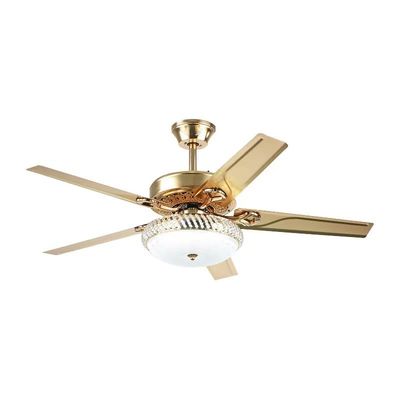 52Fan Langit-langit hemat energi Low Noise ABS Five Blade Fan