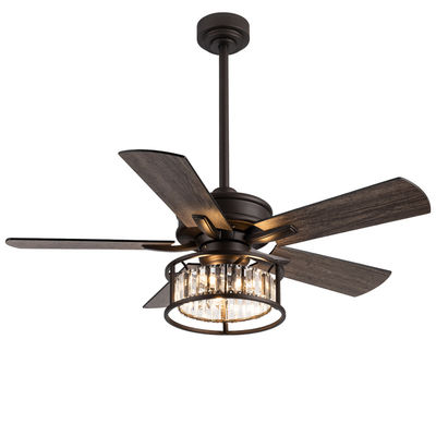 Penggemar Langit-langit Amerika dengan Kecepatan yang Bisa Disesuaikan 5 Plywood Blades 42 Inch Fan