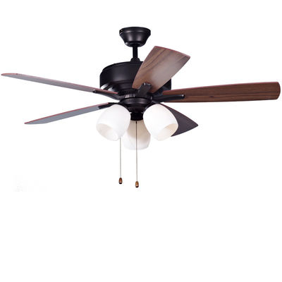 Kelas Ventilator Langit-langit Kuningan Antik Dengan Motor AC Rantai Tarik Ringan
