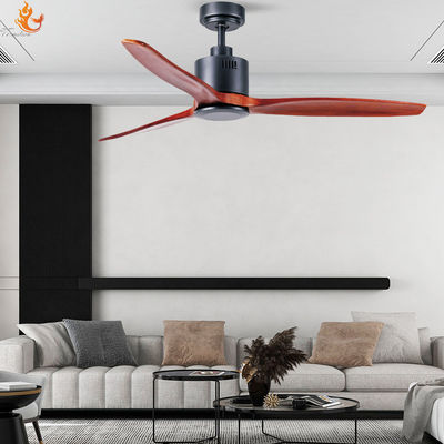 American Hunter 52 Kipas Langit-langit 3 ABS Blades DC Motor Hitam Kecokelatan