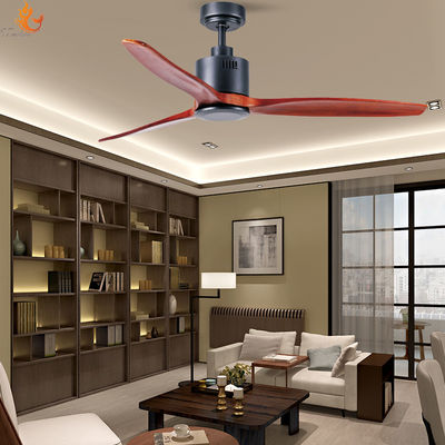 American Hunter 52 Kipas Langit-langit 3 ABS Blades DC Motor Hitam Kecokelatan