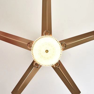 52Fan Langit-langit hemat energi Low Noise ABS Five Blade Fan