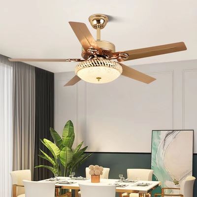 52Fan Langit-langit hemat energi Low Noise ABS Five Blade Fan