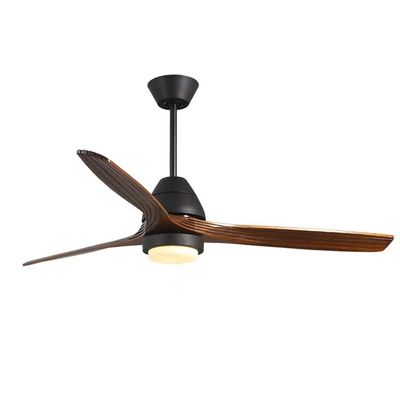 LED 20W Solid Wood Ceiling Fan Propeller Ceiling Fan