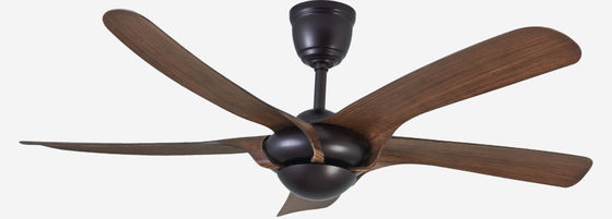52 Inch Airflow Tinggi Fener Langit-langit yang tenang 5 ABS Blades Untuk Kantor