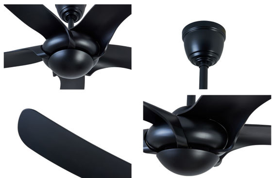 ECO 52 kipas langit-langit Eropa dengan 5 bilah ABS remote control
