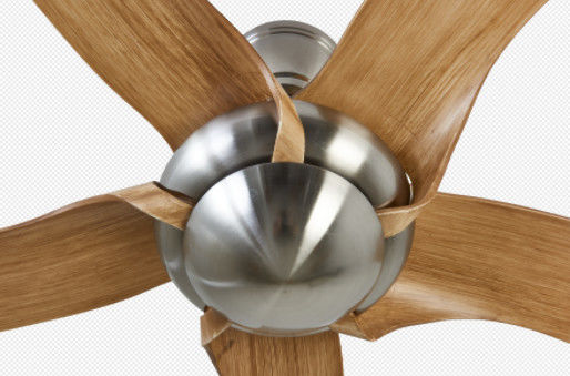 Silver ECO European Ceiling Fans 52in Penggemar Langit-langit hemat energi