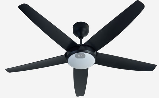 56 Inch Modern LED Ceiling Fan DC Motor remote control dengan lampu untuk ruang tamu