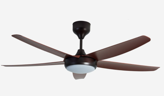 Emas 56 Inch Modern DC Motor Lampu Lampu Langit-langit Untuk Kantor