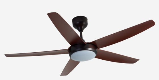 Emas 56 Inch Modern DC Motor Lampu Lampu Langit-langit Untuk Kantor