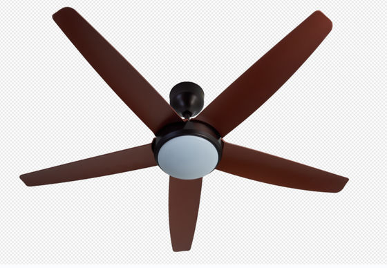 Emas 56 Inch Modern DC Motor Lampu Lampu Langit-langit Untuk Kantor
