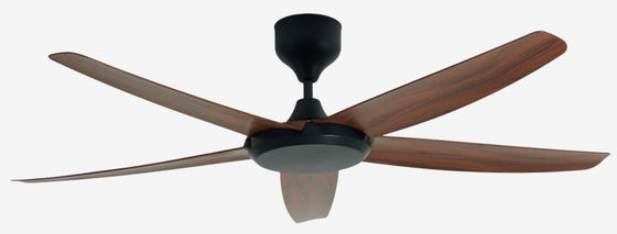 56 Inch Eco Modern LED Ceiling Fan 5 ABS Blades Menghemat Energi