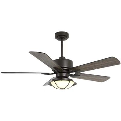 Plywood Blades Waterproof Ceiling Fan Dengan Light Weatherproof Fans