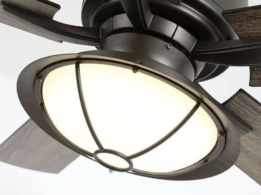 Plywood Blades Waterproof Ceiling Fan Dengan Light Weatherproof Fans