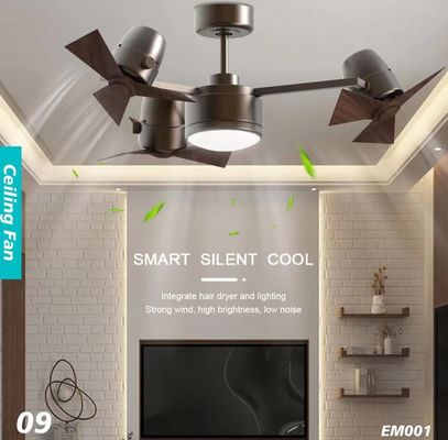 20W 42Inch Silent Ceiling Fans Untuk Kamar Tidur Eco Silent Dc Ceiling Fan