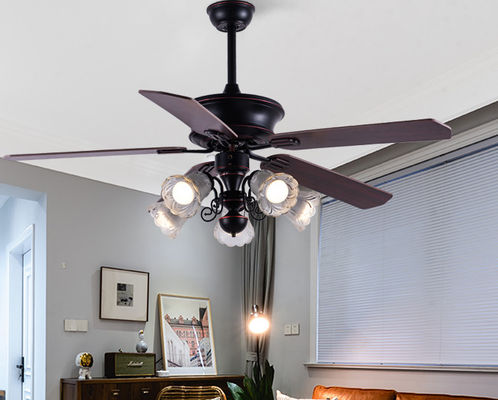 Klasik 52In American Ceiling Fan Plywood Blades Dengan Remote Control