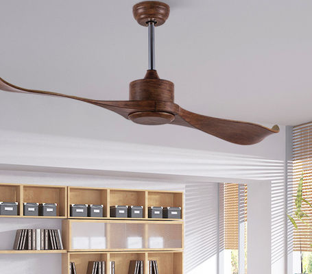 Indoor Retro 52 In Fans Langit-langit Eropa ABS Remote Control Untuk ruang tamu