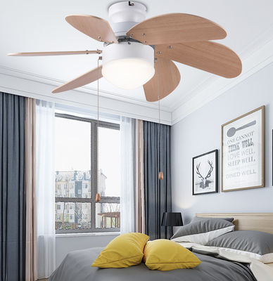 Penghematan Energi Pull Switch Ceiling Fan 36 Inch AC Motor Untuk Kamar Tidur