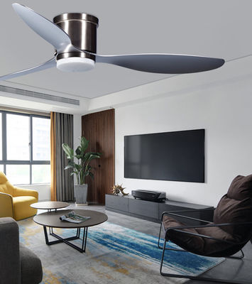 ABS Blades 52Inch Fener langit-langit yang tenang untuk kamar tidur remote control