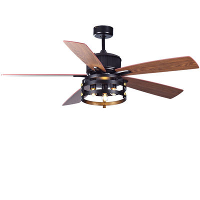 52 Inch Remote Control Fan 5 Blade Direct Current Ceiling Fans