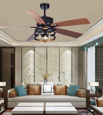 52 Inch Remote Control Fan 5 Blade Direct Current Ceiling Fans