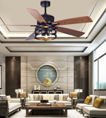 52 Inch Remote Control Fan 5 Blade Direct Current Ceiling Fans
