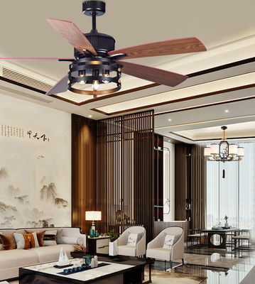 52 Inch Remote Control Fan 5 Blade Direct Current Ceiling Fans
