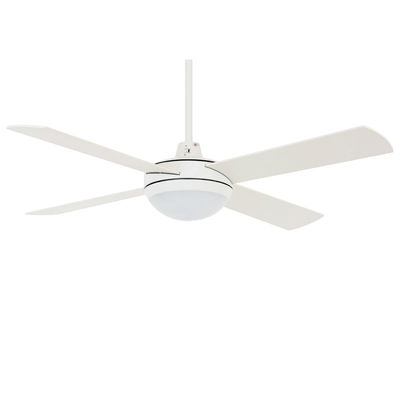 Empat Plywood Blades 48 Ceiling Fan Dengan Motor DC Ringan Low Noise