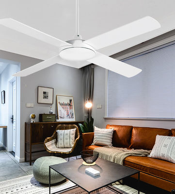4 Plywood Blades 52 Inch Ceiling Fan Dengan Lampu Dan Remote Control