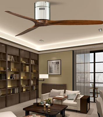 Kipas Udara Pengendali Jauh Dengan 3 Bilah Flush Mount Three Blade Ceiling Fan