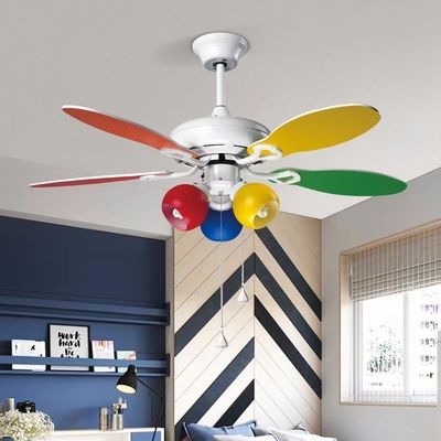 42 Inch Ultra Quiet Ceiling Fan Dengan 5 Blade Plywood Berwarna