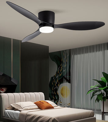 Hitam 52 Inch Hugger Lampu Pendinginan ABS Tiga Lampu Lampu Lampu Pendinginan