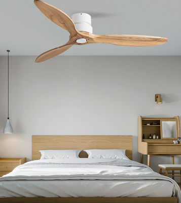 Modern Hanging Ceiling Fan Dengan Cahaya 3 Blade Flush Mount Ceiling Fan