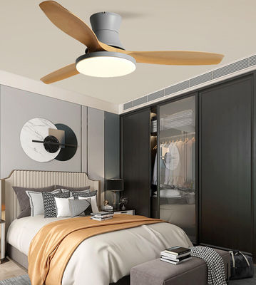 ABS ECO Modern LED Ceiling Fan 52 Inch Fandelier CE persetujuan