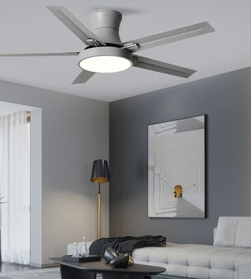 ABS Blades 52 Inch Ceiling Fan Dengan Remote Modern Living Room Fan