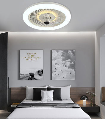 Fener Langit-langit Smart tanpa pisau yang bisa ditarik kembali Fandelier Fandelier Fan Untuk kamar tidur