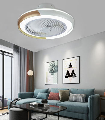 Kipas Langit-langit Gantung Tanpa Bilah Dengan Lampu Landelier Untuk Kamar Tidur