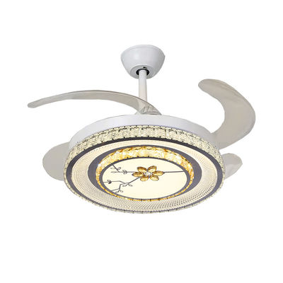 Kamar Tidur Fans Langit-langit Lipat Dengan Lampu Led Fans Langit-langit Smart Lipat