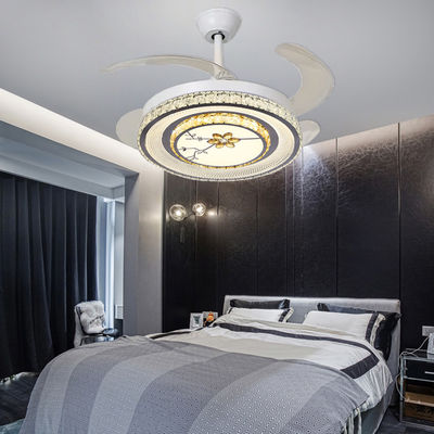 Kamar Tidur Fans Langit-langit Lipat Dengan Lampu Led Fans Langit-langit Smart Lipat
