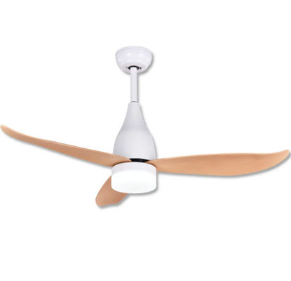 Penggemar Langit-langit Eropa Timur Dengan Lampu 44In Modern Penggemar Langit-langit 3 Blade