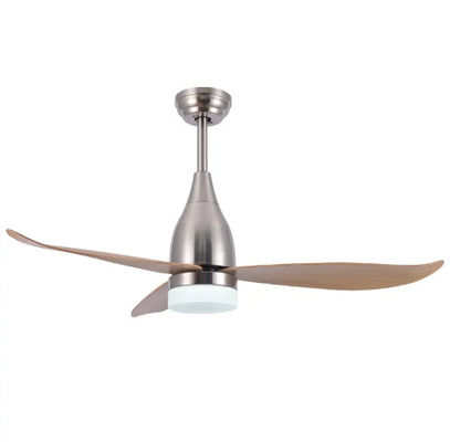 Penggemar Langit-langit Eropa Timur Dengan Lampu 44In Modern Penggemar Langit-langit 3 Blade
